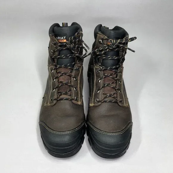 Ariat Men's Size 13‎ Treadfast 6 Waterproof Steel Toe Work Boots